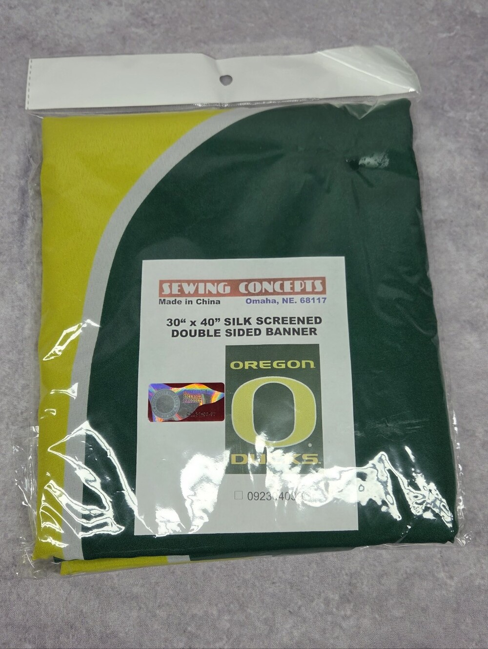 Oregon Ducks 30" X 40"ft Silk Screened Double Sided Banner